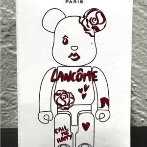 Medicom Bearbrick x Lancome Paris Be@rbrick Lancôme CALL ME HAPPY Bear *Unopened